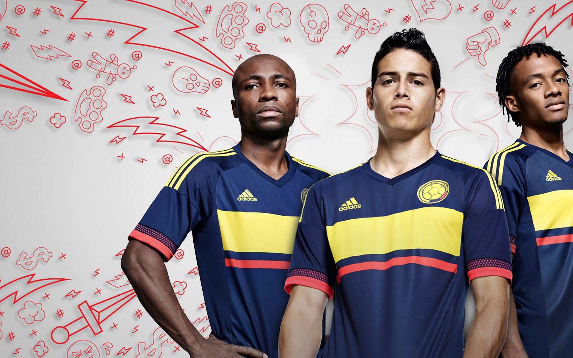 Colombia Soccer Team America TopsImage