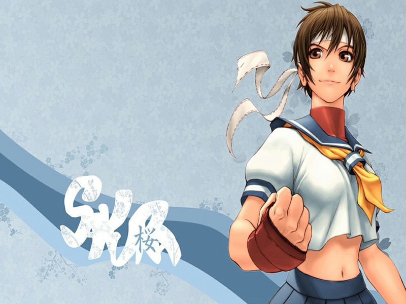 Sakura Kasugano Video Games Street Fighter HD Desktop Wallpaper
