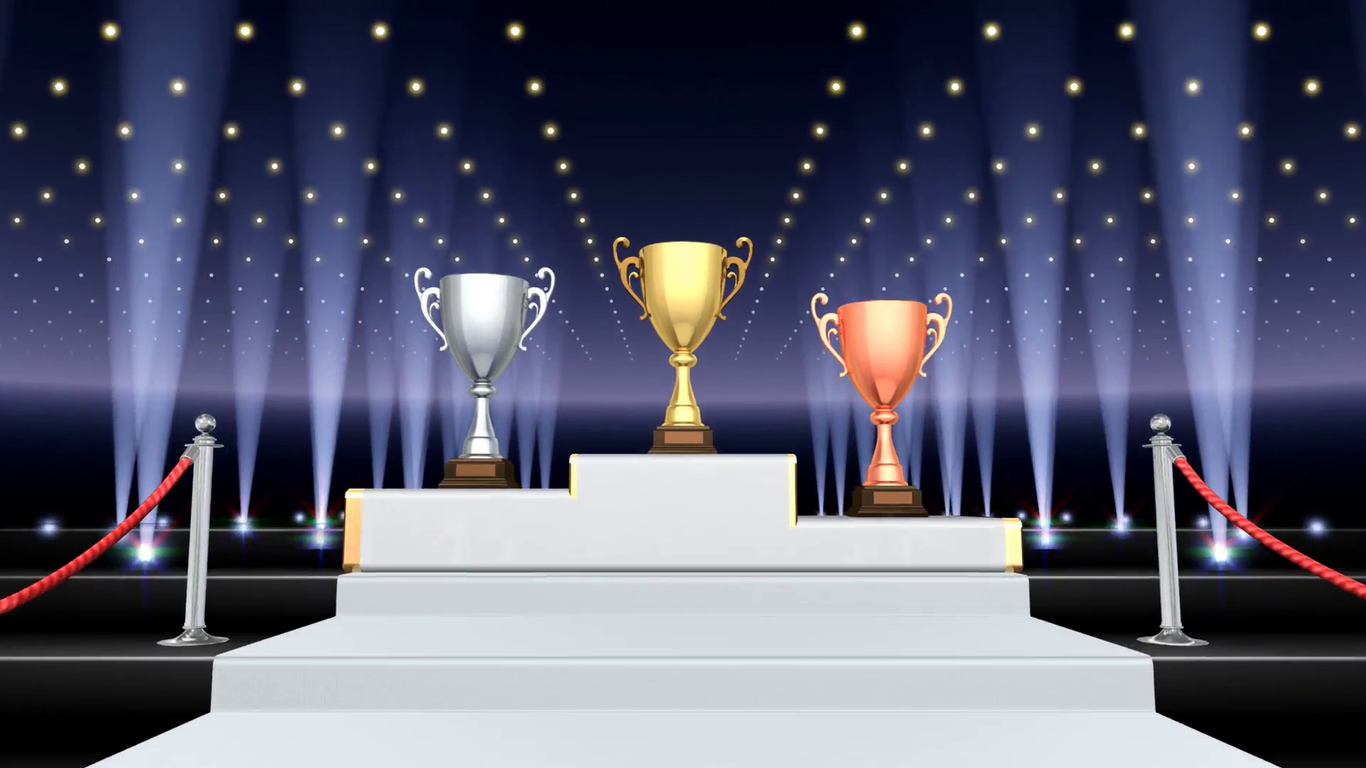 Podium Prize Trophy Cup Fa4 HD Motion Background Storyblocks Video