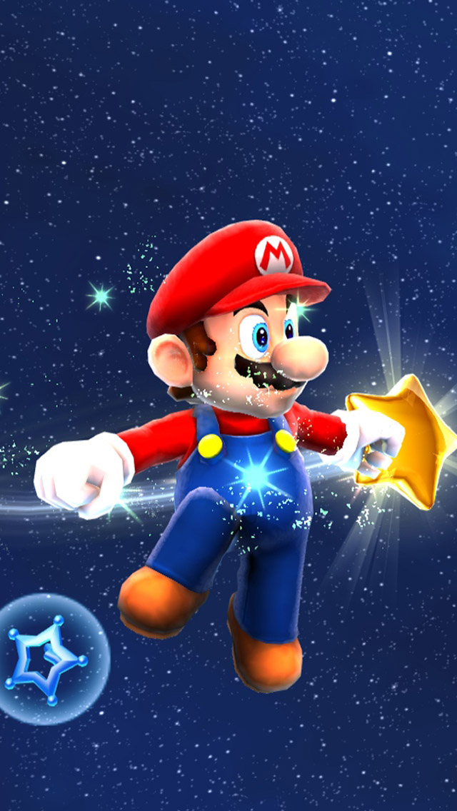 iPhone Wallpaper HD Super Mario Background