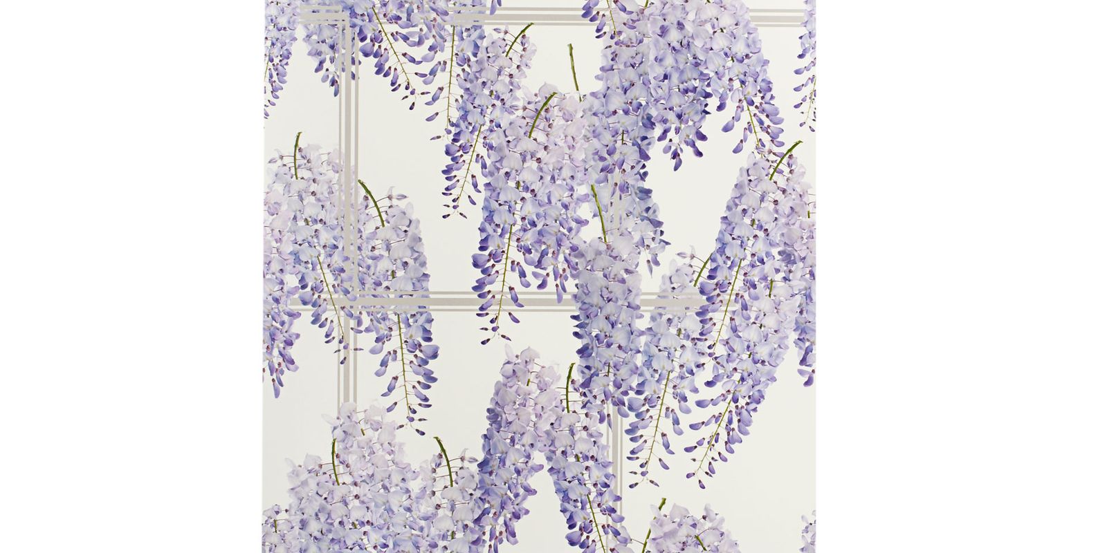 Wisteria Wallpaper Floral Pattern