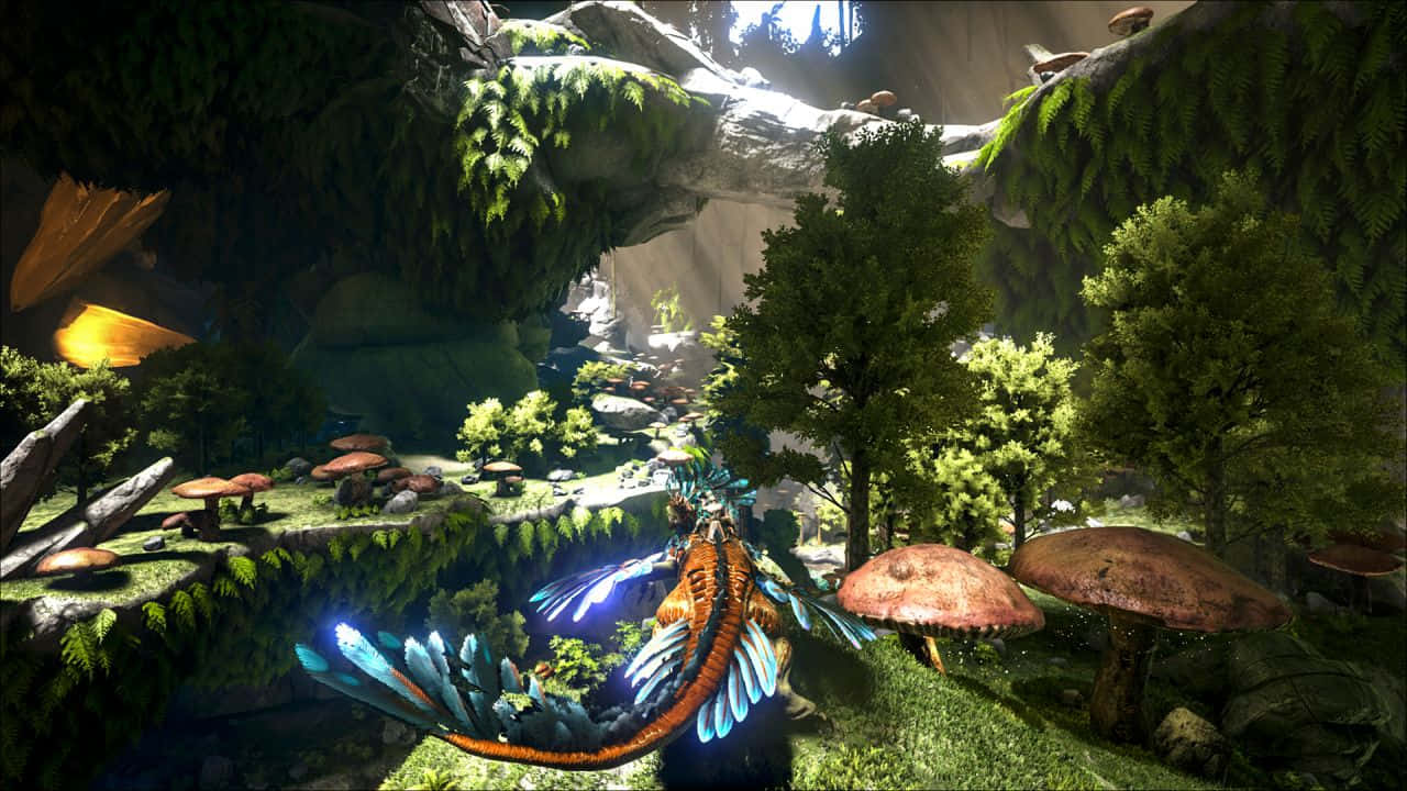 Pap Is De Parede Ark Survival 4k Wallpaper