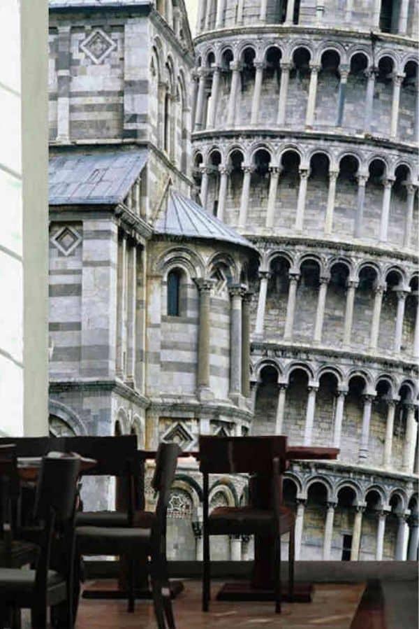 Tower Of Pisa Wallpaper About Murals