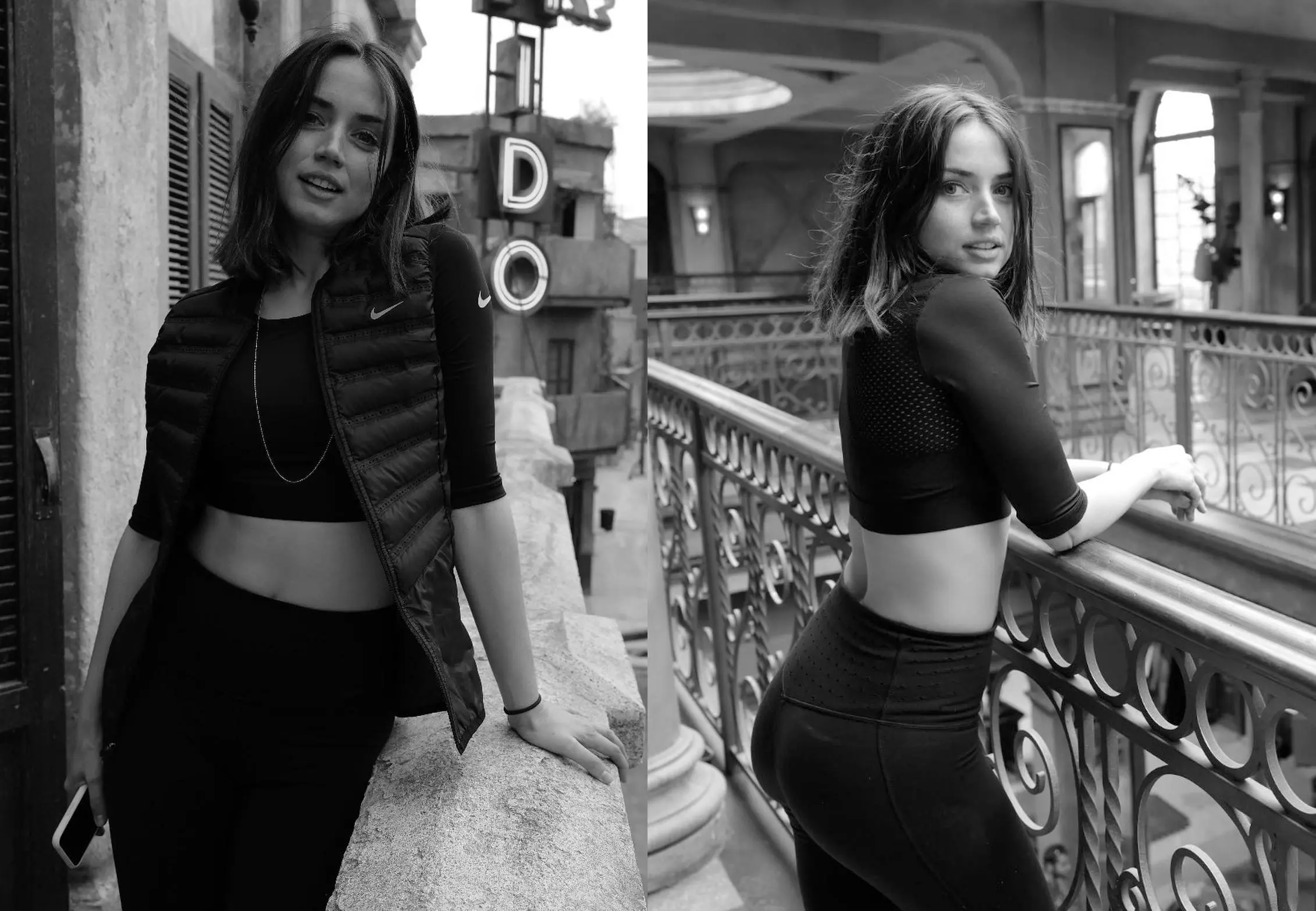 Ana De Armas Bts Of No Time To Die Wallpaper