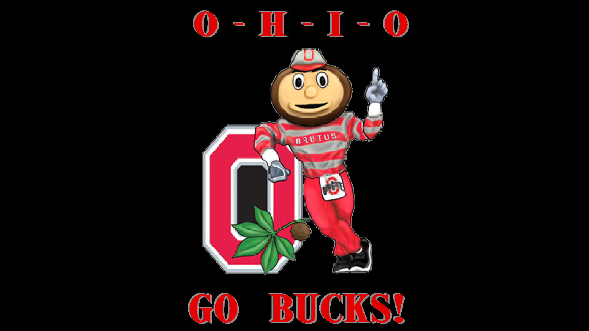 Brutus Buckeye O H I Go Bucks Ohio State Football Wallpaper