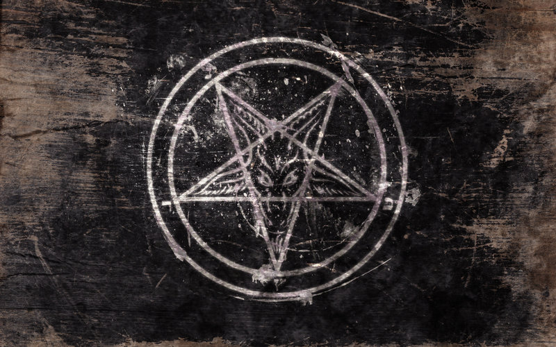 Light Box Background And Satanic Pentagram Wallpaper Always Uses A