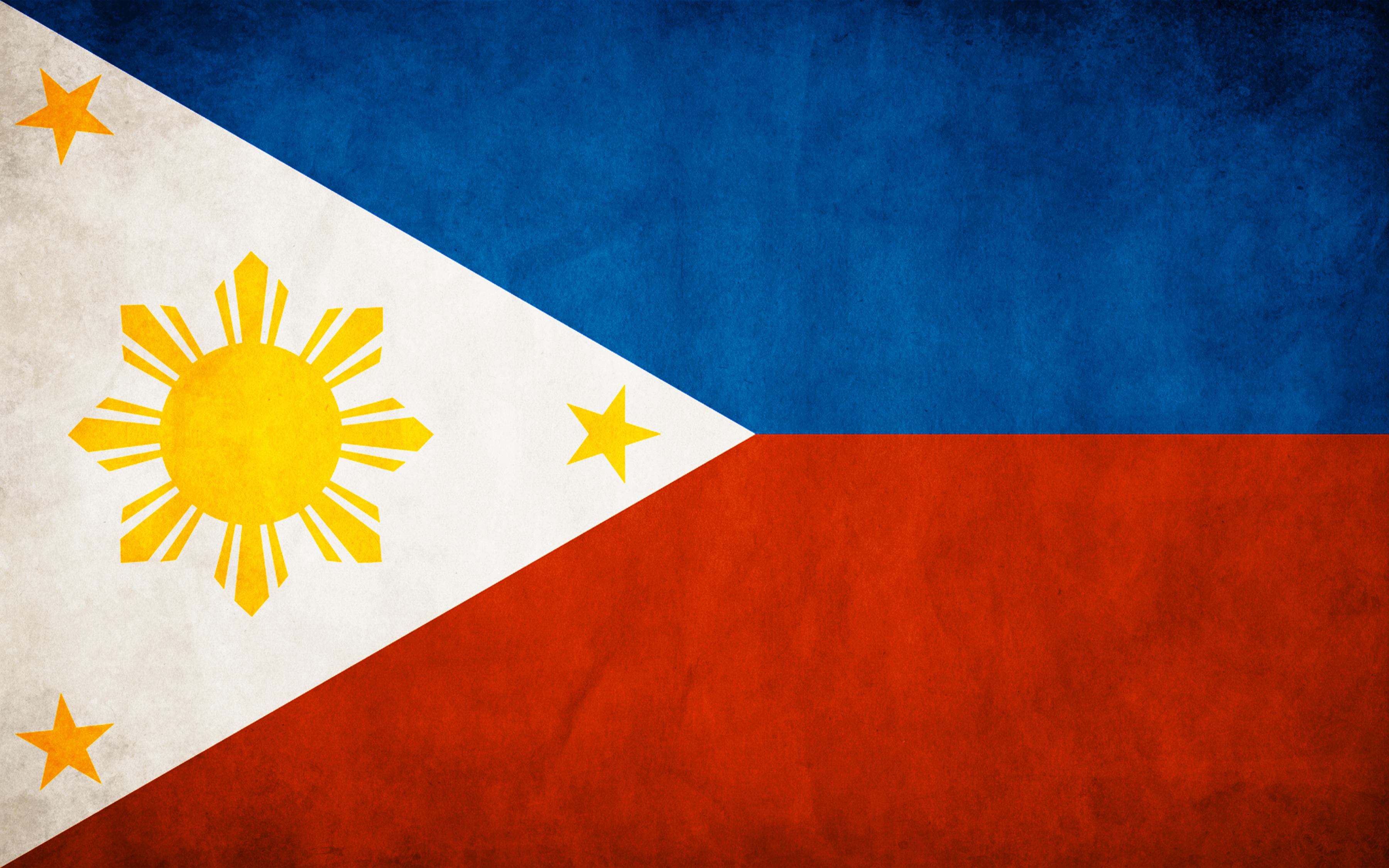 Flag Of The Philippines HD Wallpaper Background Image