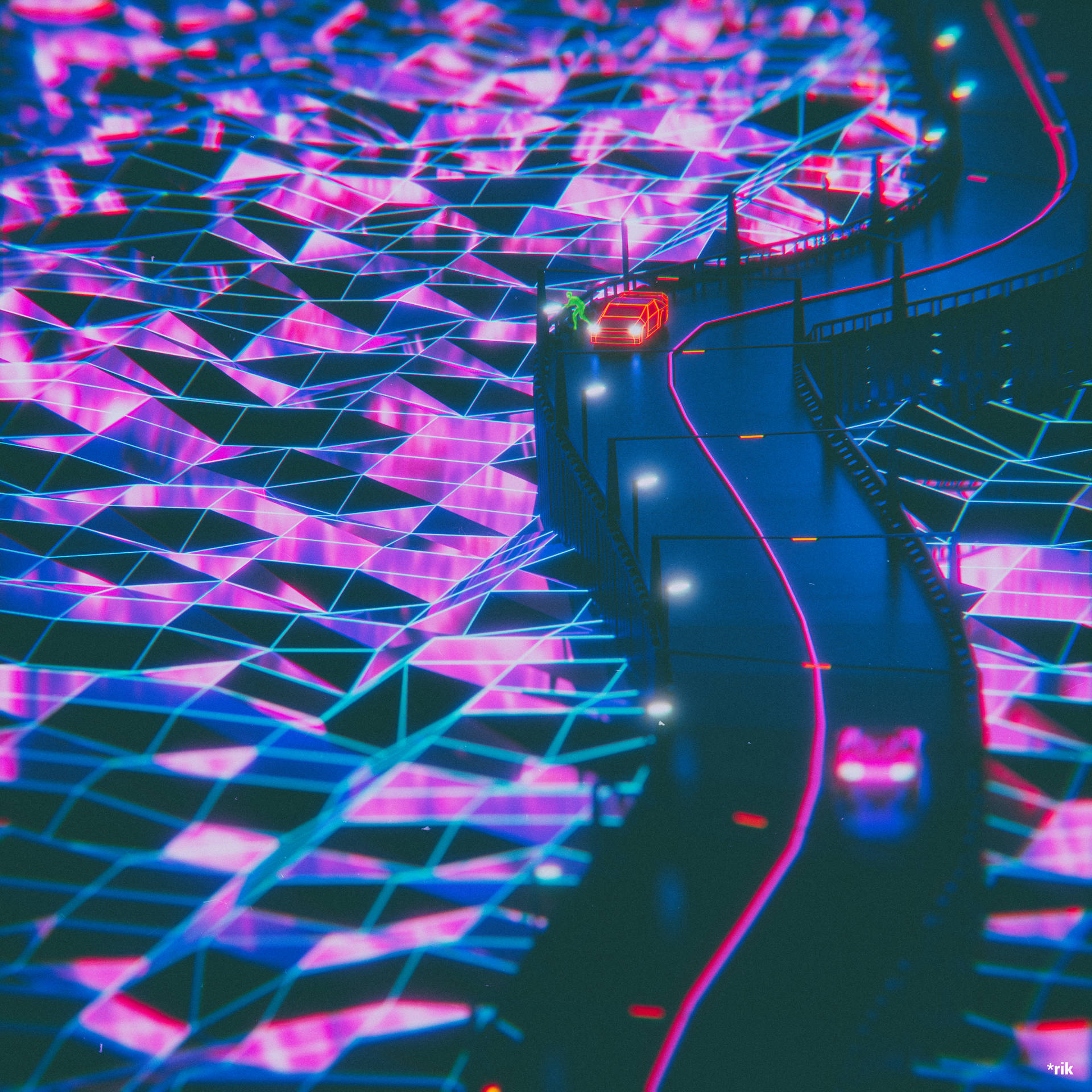 Neon Phone Wallpaper