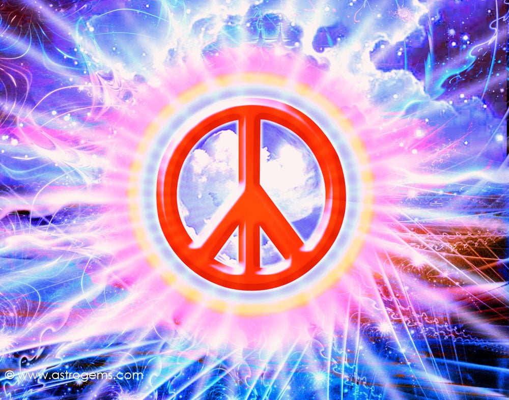 Colorful Peace Signs Backgrounds Ps52 peace sign image