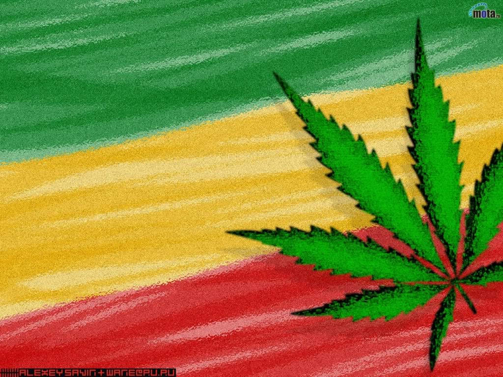 The Gallery For Gt Trippy Rasta Weed Wallpaper