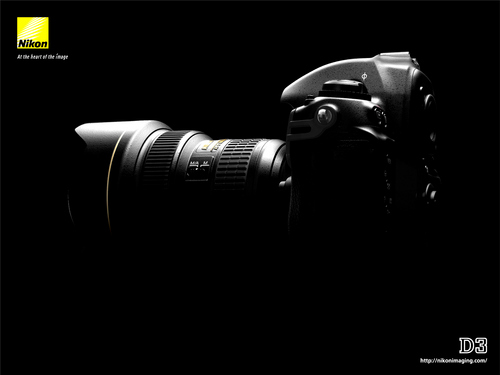 Nikon D3 Digital Slr Wallpaper