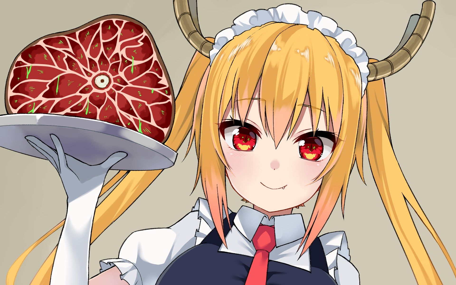 Miss Kobayashis Dragon Maid Wallpaper HD Background Image By