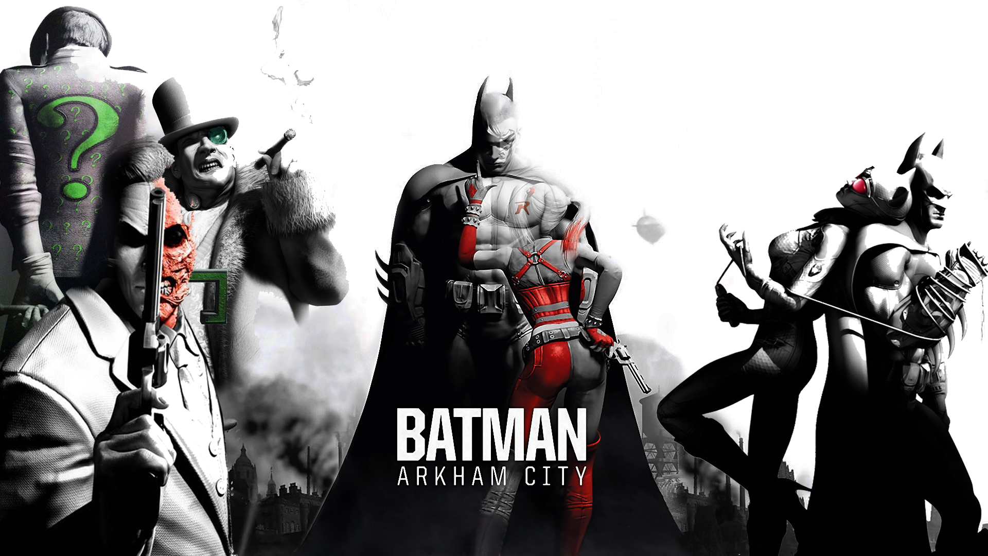 Batman Arkham City HD Background Wallpaper 16596   Baltana