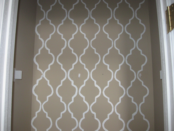 Painted Wallpaper Painted wallpaper 586x440