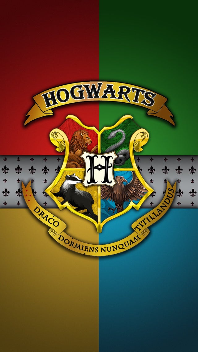 Hogwarts Crest New Style Phone Wallpaper Me R Harrypotter