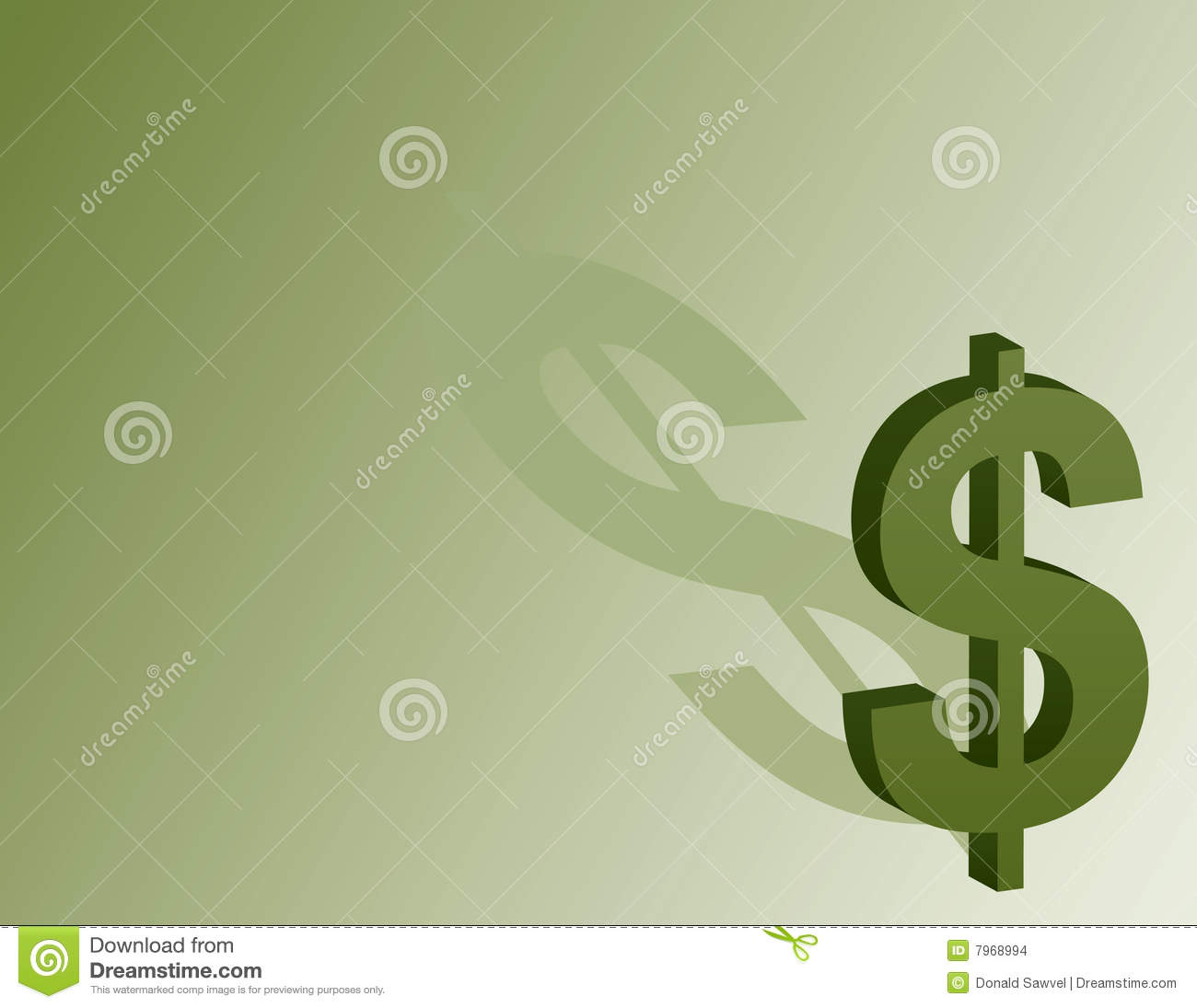 Money Signs Background Dollar Sign Background Stock
