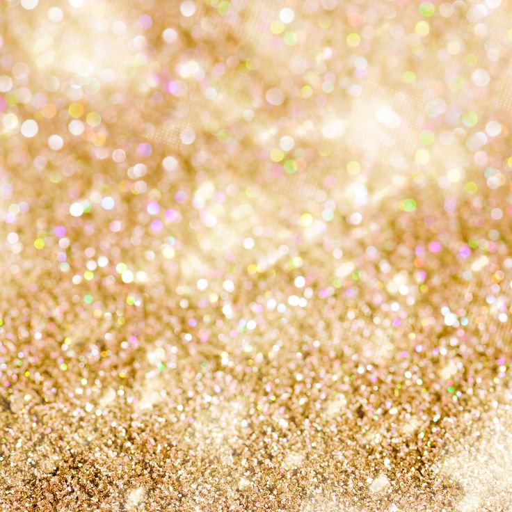 Gold Glitter Bokeh Background Social Ads Premium Image By