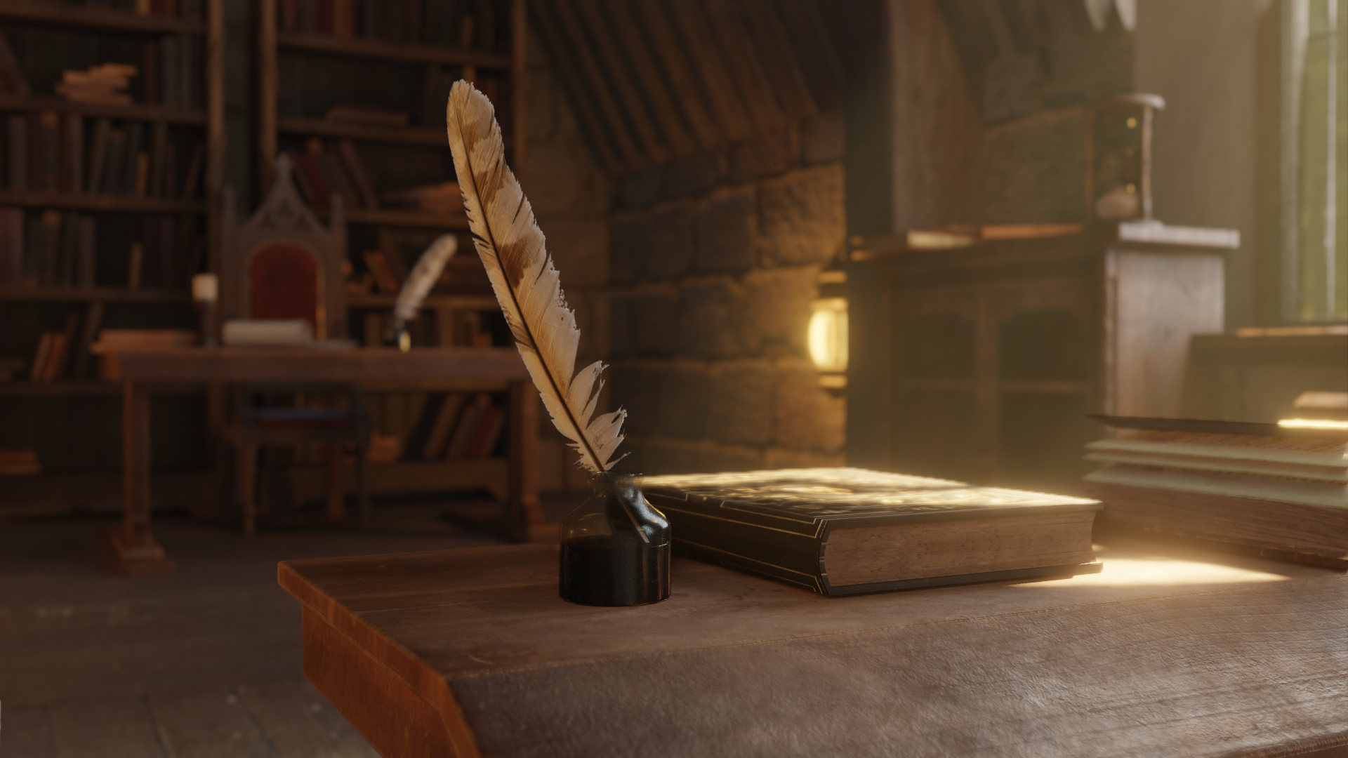 Hogwarts classroom   Finished Projects   Blender Artists Community