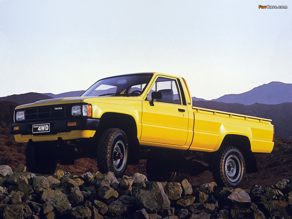Wallpapers of Toyota Hilux Regular Cab 198388 1024x768