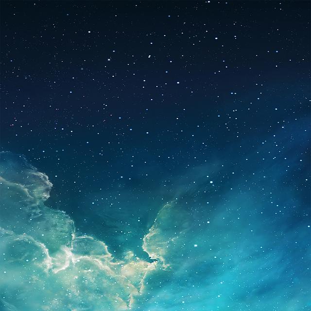  restore my iPad lock screens original starry night sky wallpaper 2 640x640