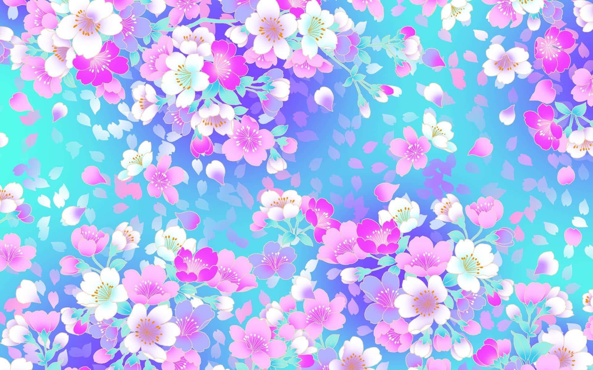 Download Adorable Kawaii Flower Bringing Joy and Vibrance to Your