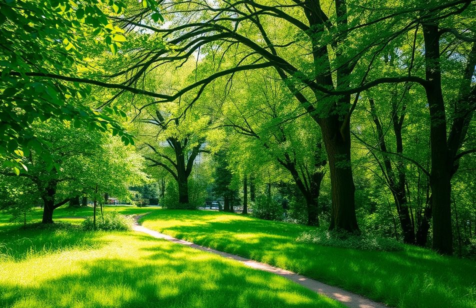 Green Space Wallpaper