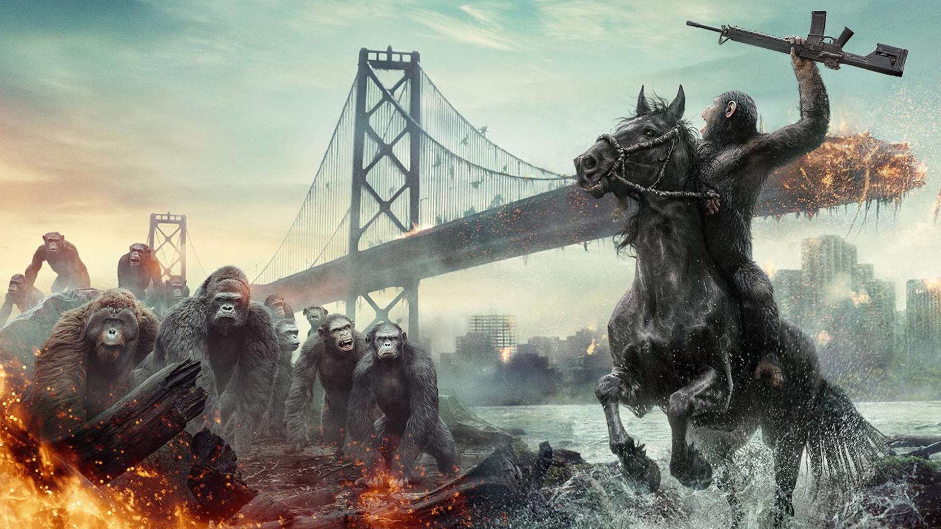 Dawn of the Planet of the Apes Wallpaper 1920x1080 by