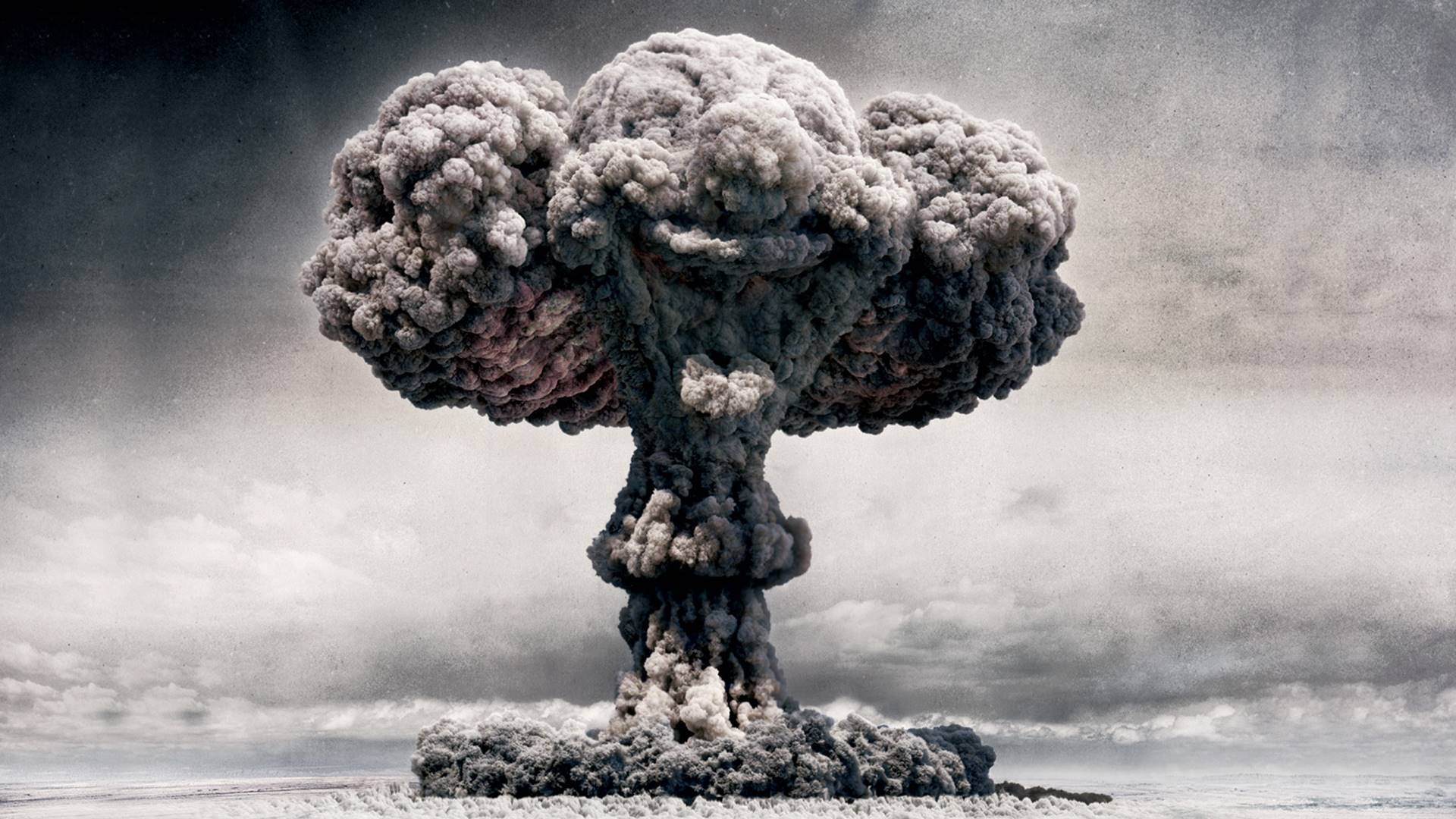 Apocalyptic Nuclear Explosion City Wallpaper