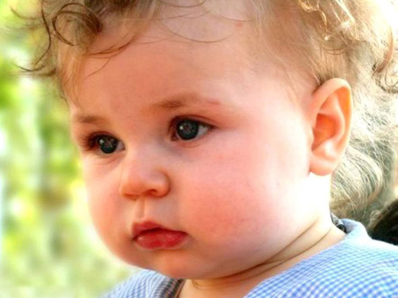 Cute Little Baby Boy With Blue Eyes HD Wallpaper Babies