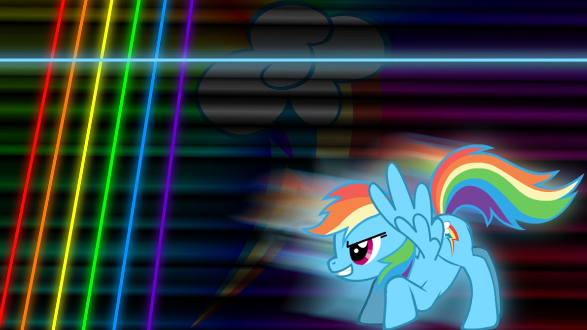 My Little Pony Rainbow Dash Wallpaper By Rikykaiu33