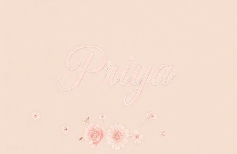 Priya Word Wallpaper