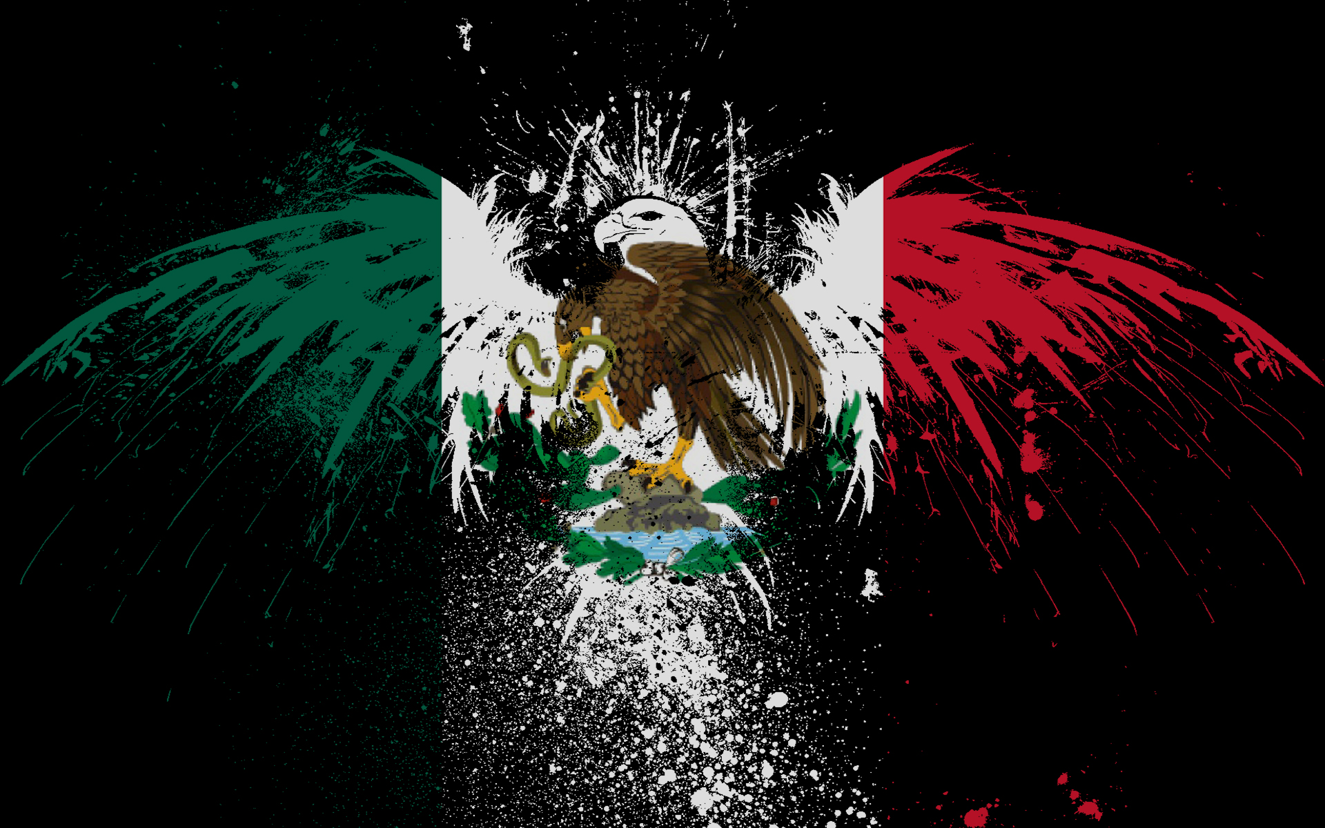 1. American Flag and Mexican Flag Tattoo Design - wide 5