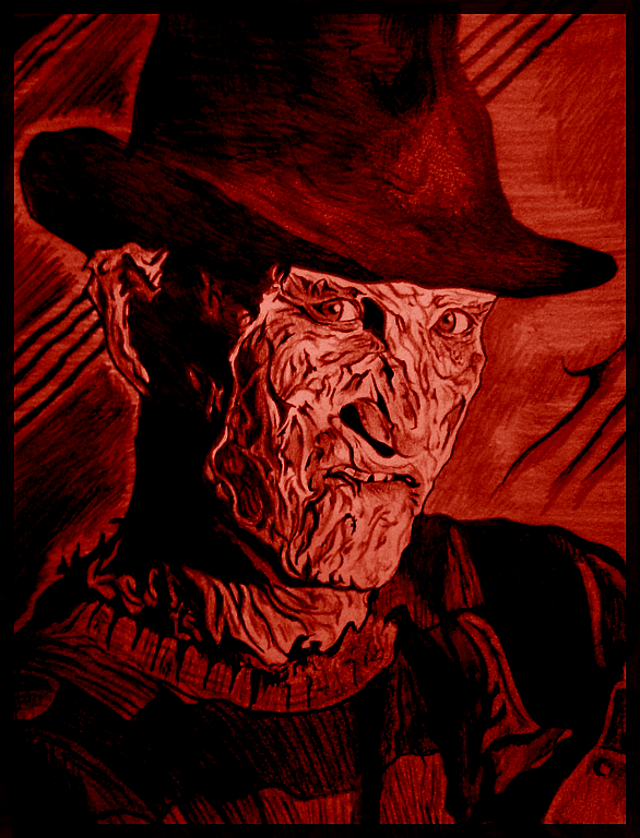 Freddy Krueger   A Nightmare On Elm Street by Kevercaser