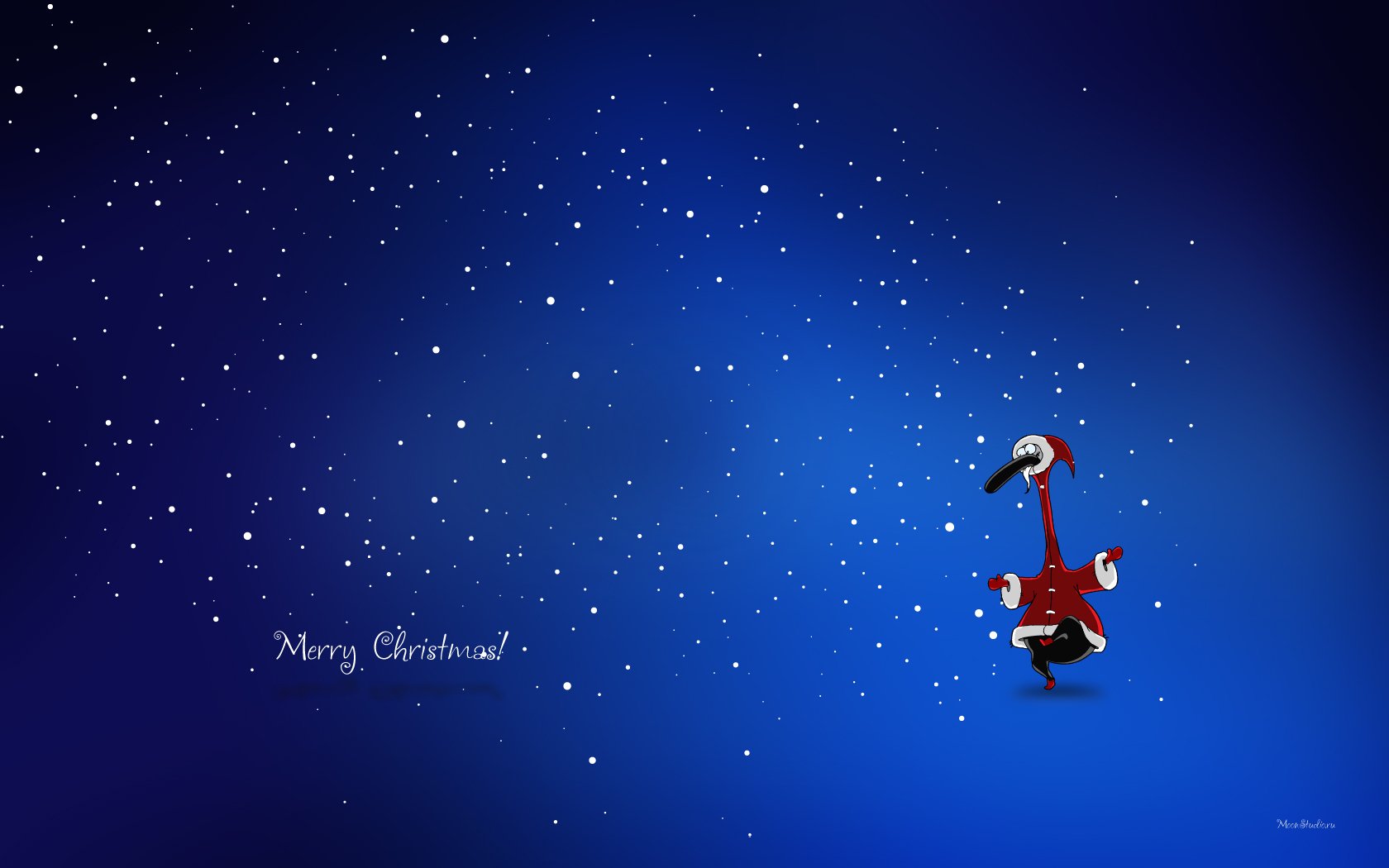Cute Cartoon Christmas Wallpaper HD In Celebrations