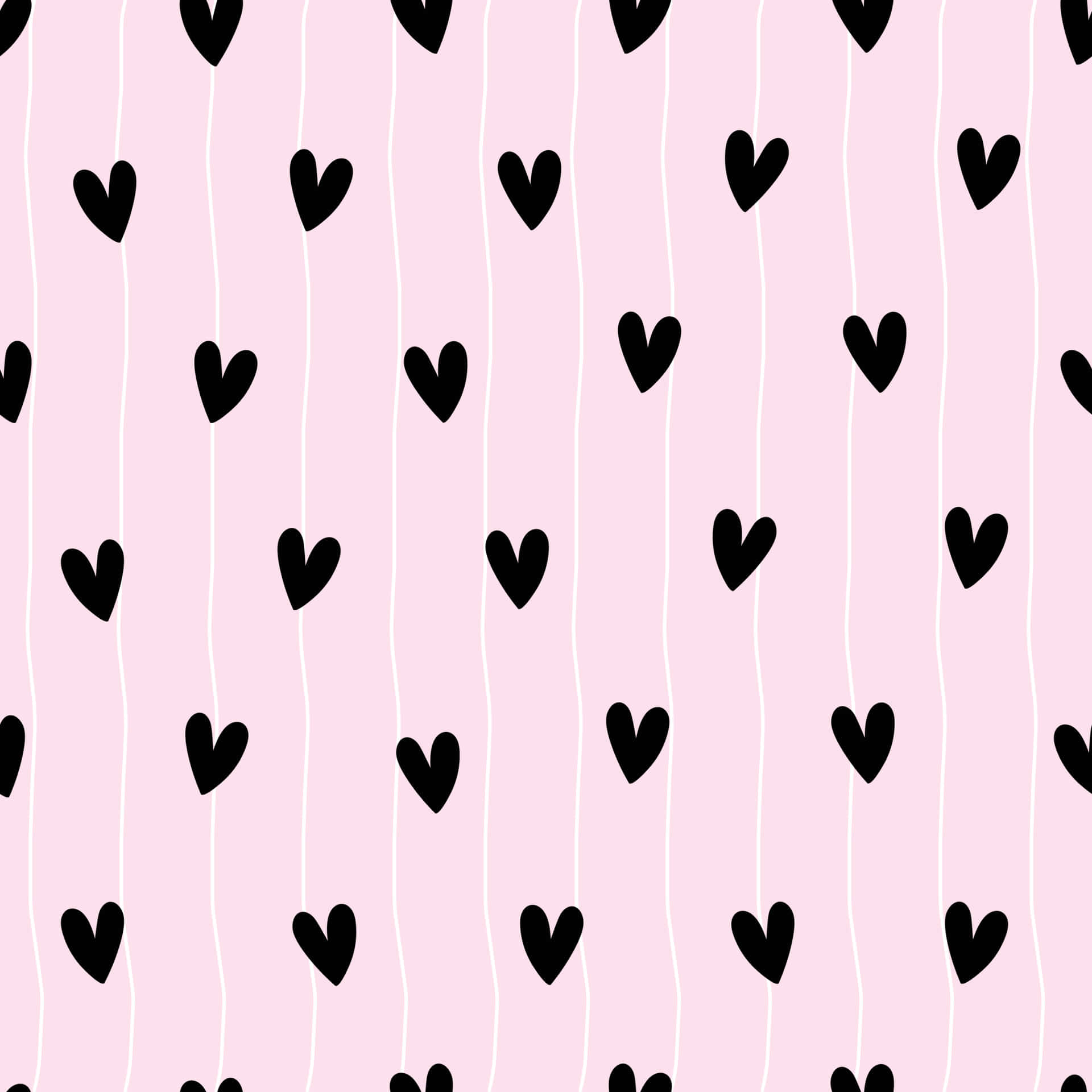 Pink Black And White Wallpaper