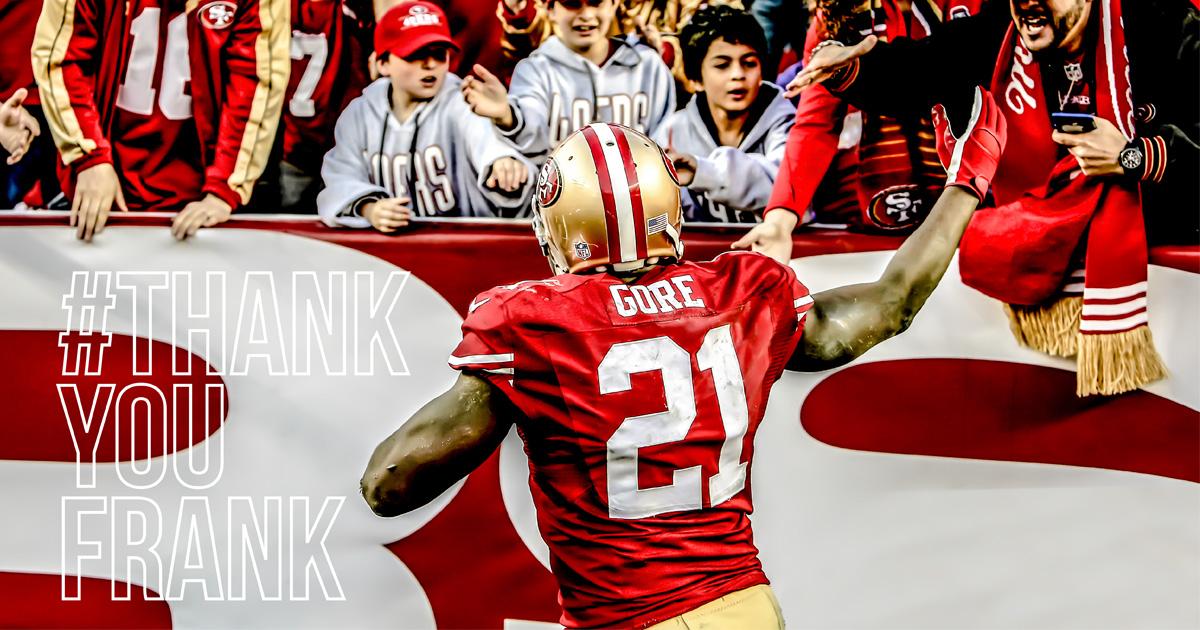 San Francisco 49ers Twitteriss Frank Gore has joined the Colts