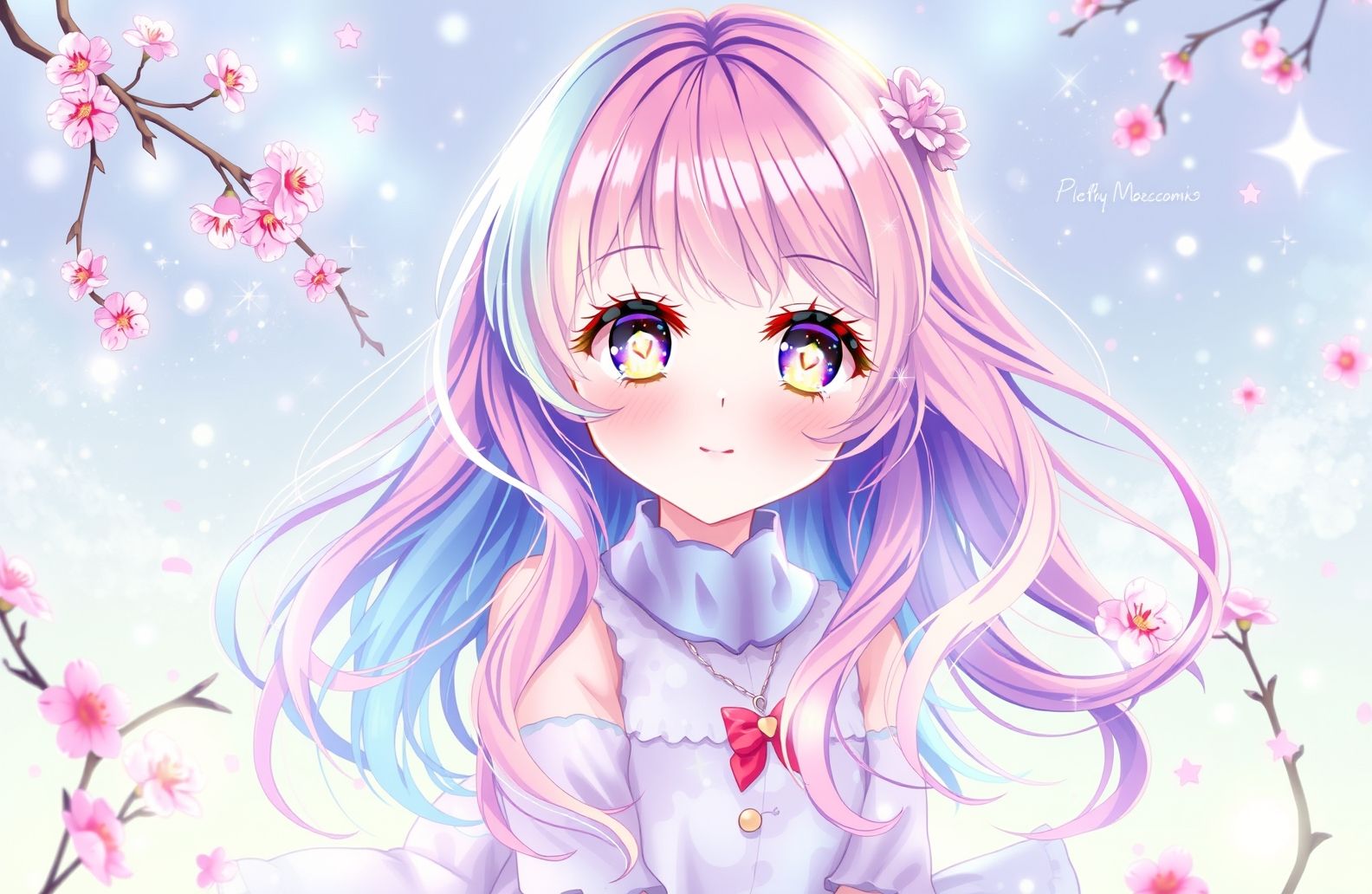 Cute Anime Girl Wallpaper