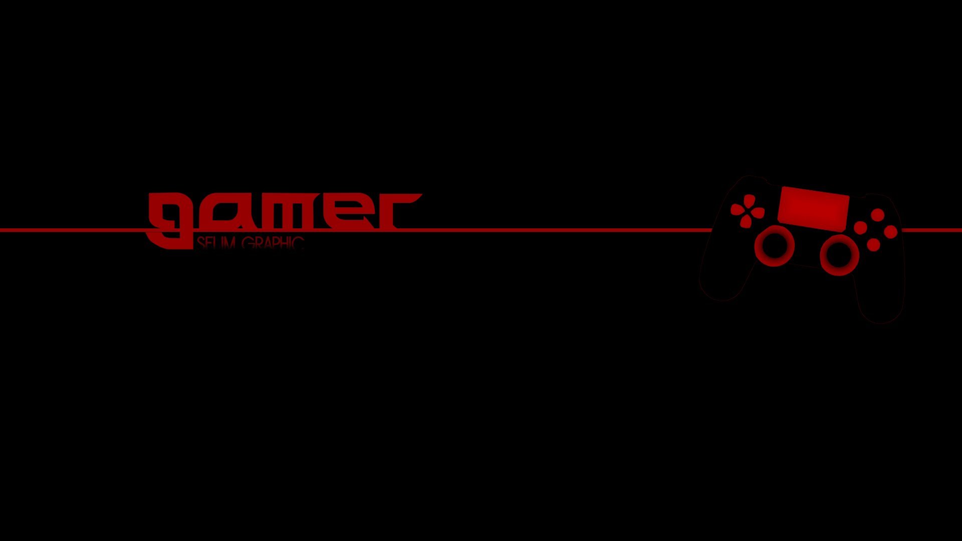 Speed Art Gamer Wallpaper