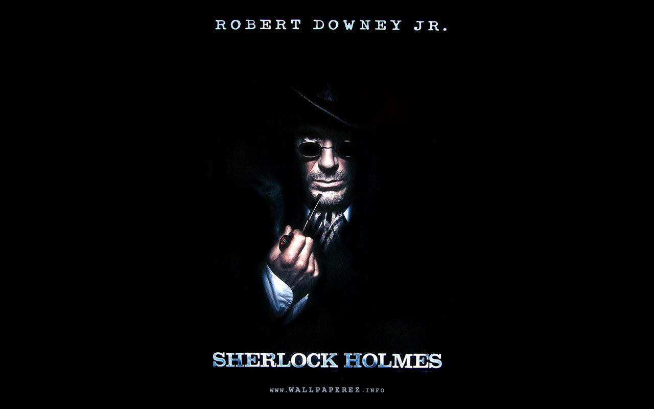Holmes Robert Downey Jr As Sherlock Wallpaper