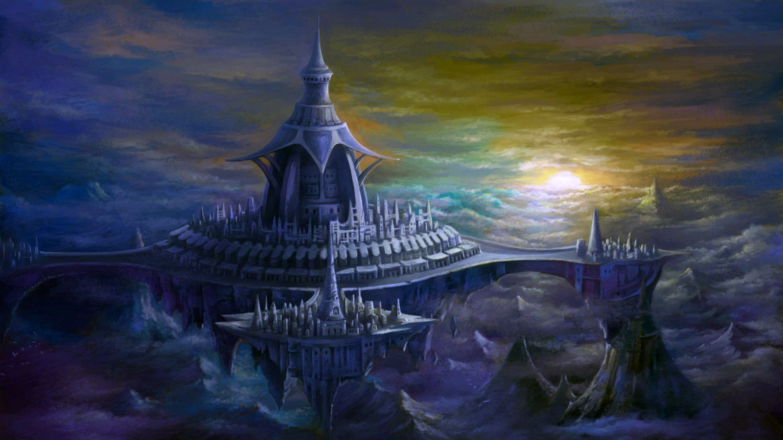 Fortress Fantasy Wallpaper Background
