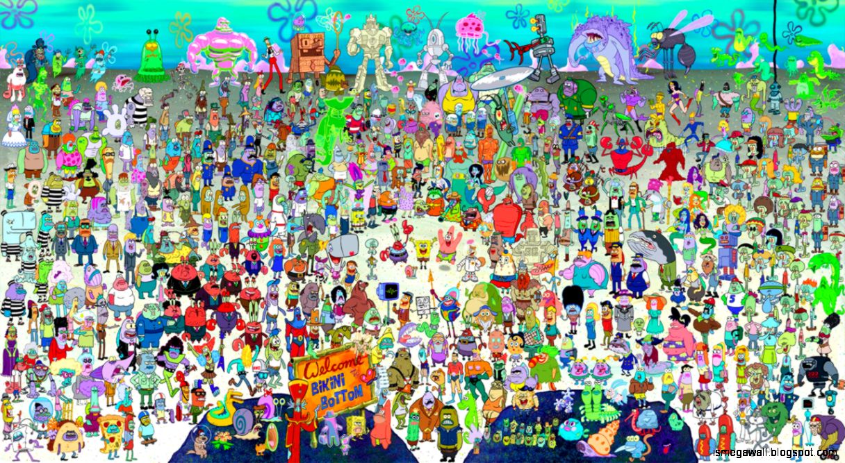 Nickelodeon Characters Wallpaper HD Book