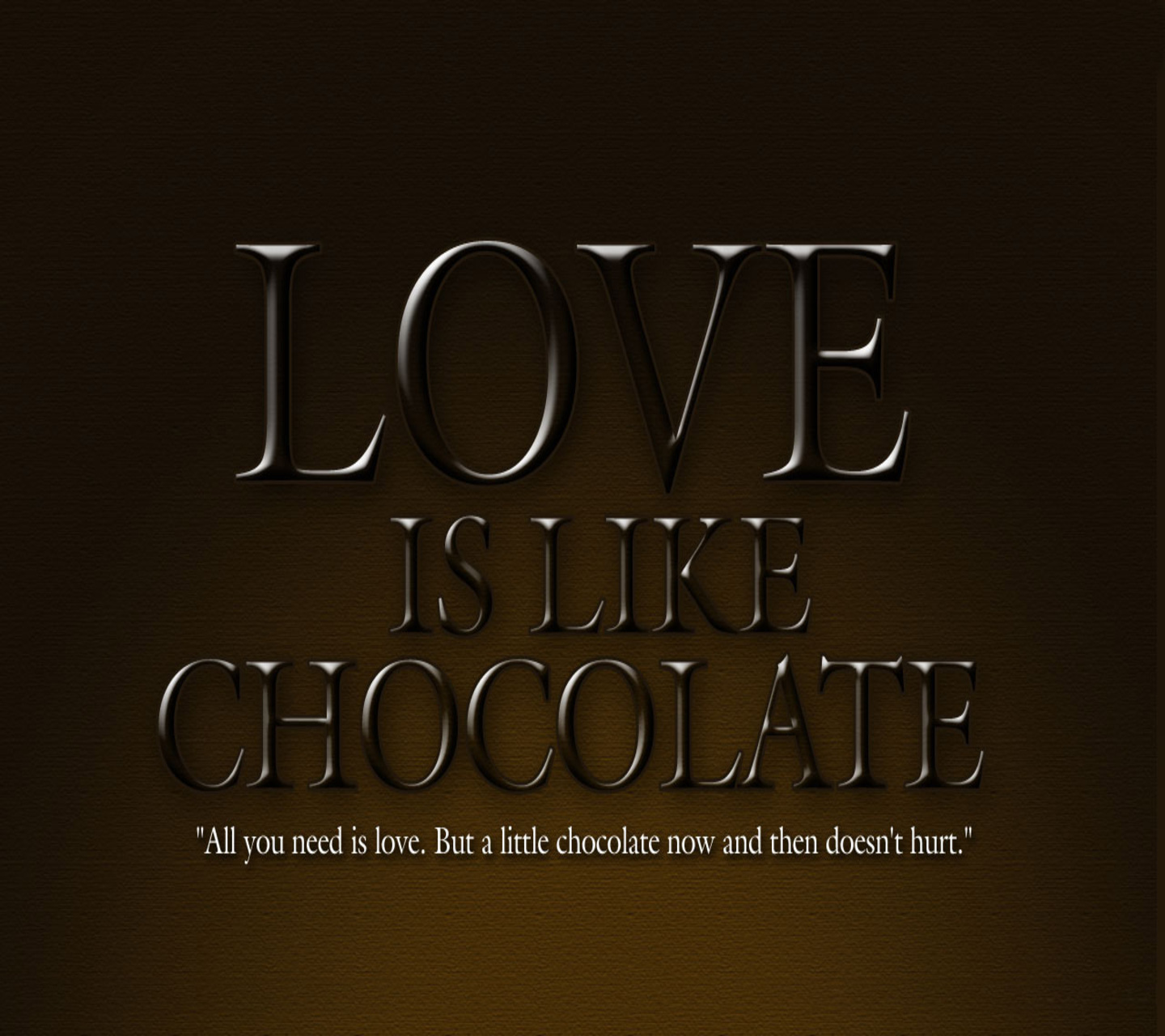 Back Gallery For I Love Chocolate Wallpaper