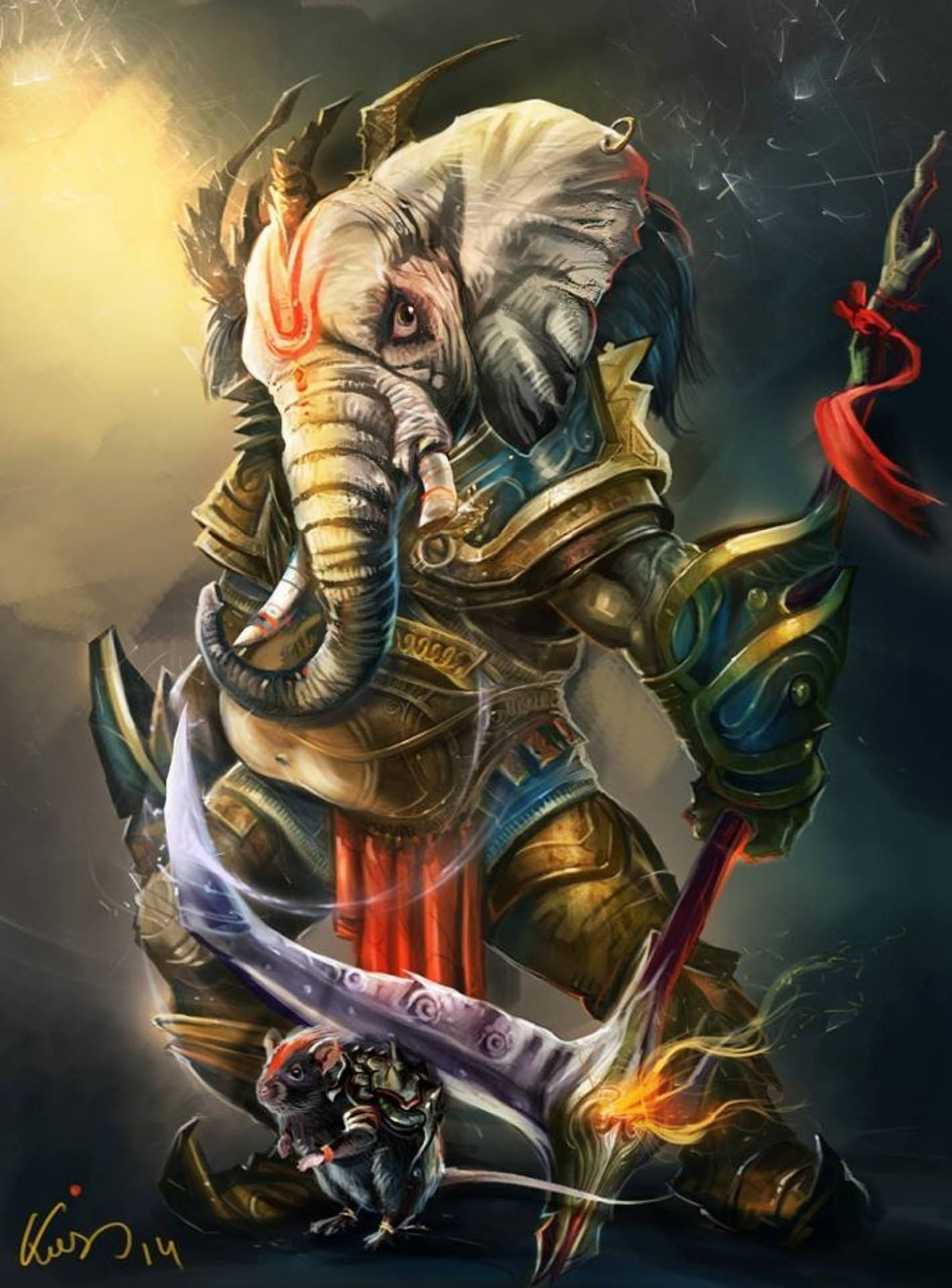 Ganesh iPhone Wallpaper