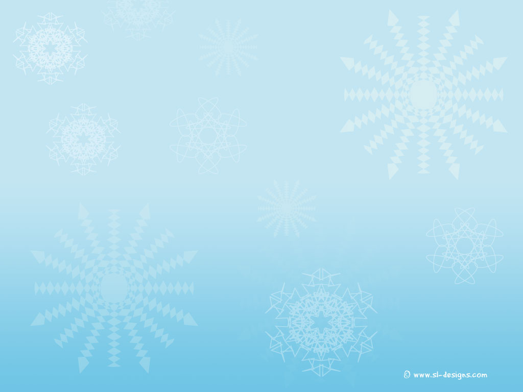 Snowflakes Wallpaper For Your Desktop Web Site Email