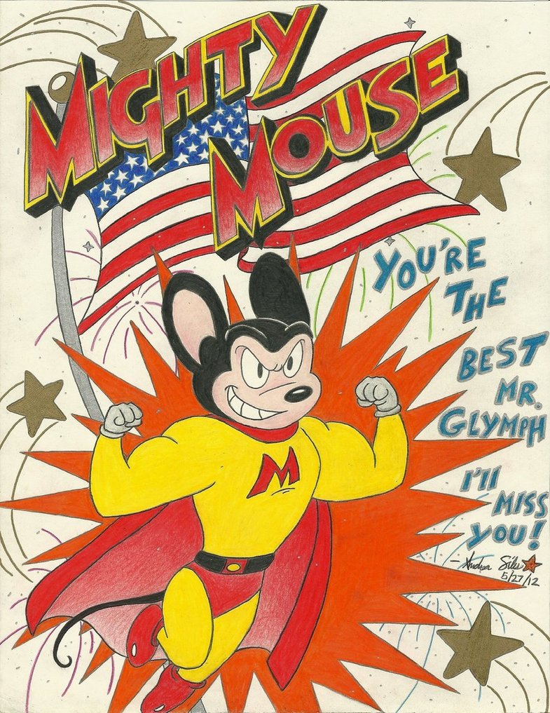 Mighty Mouse By Andreaquis