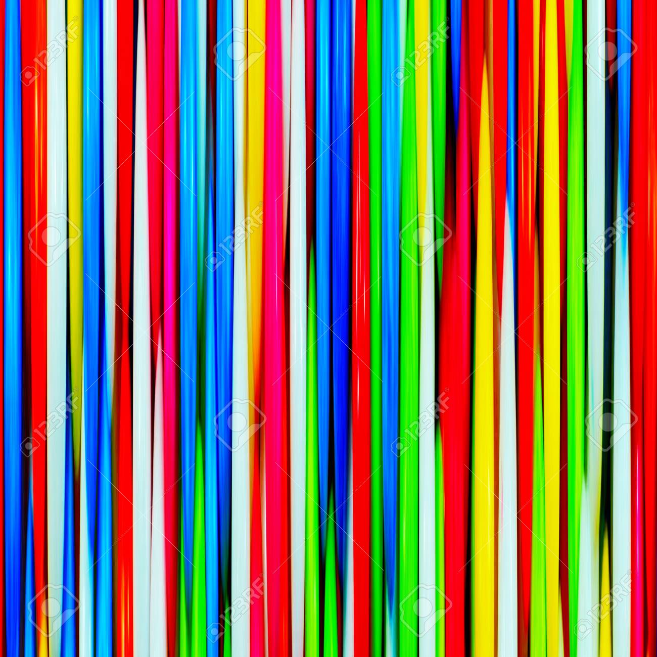 Multicolor Lines And Pattern For Wallpaper Background Stock
