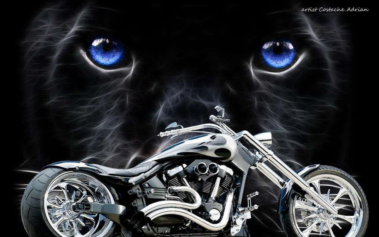 custom motorcycle wallpaper hd