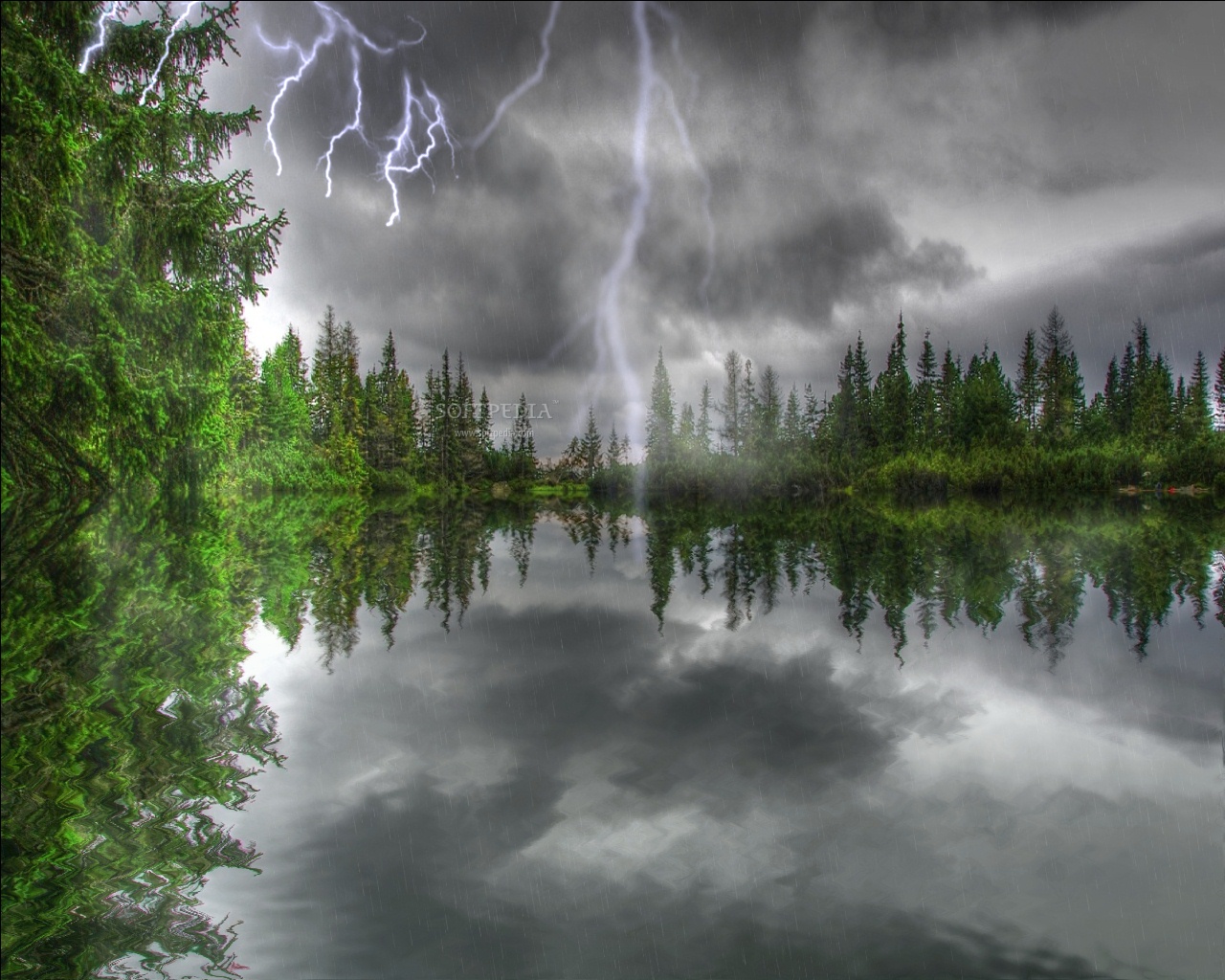 Thunderstorm Screensaver This Is A Sample From What The