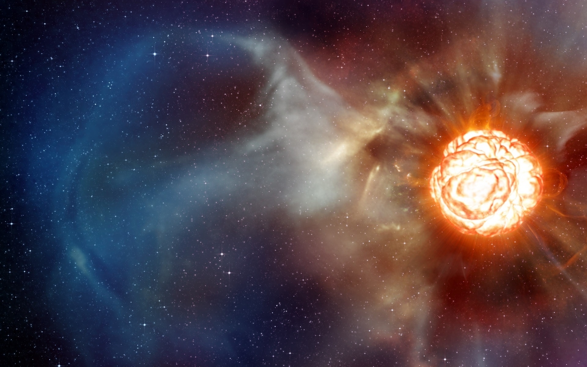 Supernova Explosion Wallpaper