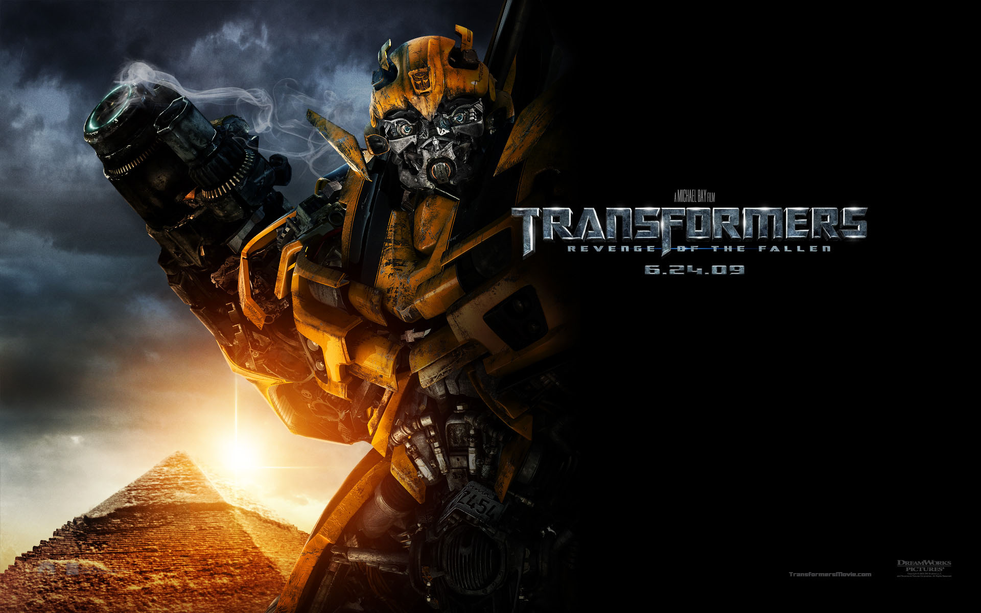Bumble Bee Autobot In Transformers Revenge Of The Fallen Desktop